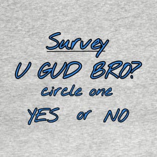 U gud bro? T-Shirt